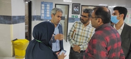 بازدید و اعتباربخشی بیمارستان داراب
